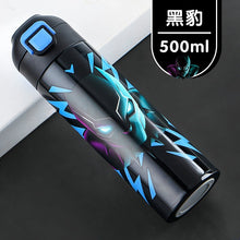 Load image into Gallery viewer, 6145AC-Cartoon 316 stainless steel portable and shatterproof children's bouncing thermos cup