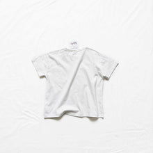 Load image into Gallery viewer, 23029SE-Pure cotton round neck pocket summer Japanese short-sleeved T-shirt parent-child outfit