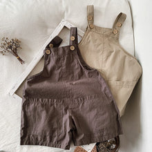 Load image into Gallery viewer, 2133LS-Summer Korean cotton breathable thin overalls