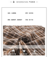 Load image into Gallery viewer, X81998TG-Summer plaid casual short-sleeved shirt + shorts two-piece set