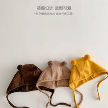 Load image into Gallery viewer, D23306AC-Baby cute wool ball pure cotton earmuffs