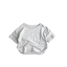 Load image into Gallery viewer, 23072SE-Summer Cream Salad Cotton Short Sleeve T-Shirt