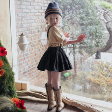 Load image into Gallery viewer, 42801DS- Spring and Summer Children's Denim Suspender Cake Skirt