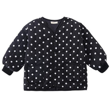 將圖片載入圖庫檢視器 M8009PCW-秋冬棉衣內膽波點夾棉親子外套