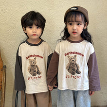 Load image into Gallery viewer, Q83031SE- Spring and Autumn Loose Cotton Bear Long Sleeve Top