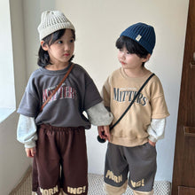 Load image into Gallery viewer, C83991SE-Baby loose fake two-piece initials top