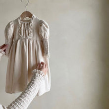 Load image into Gallery viewer, Y6325DS-Korean style lace collar baby girl princess dress