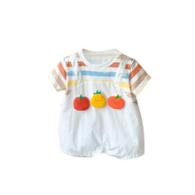 Load image into Gallery viewer, 2402313LS-Summer Tomato Fake Two-piece Short-sleeved Climbing Suit
