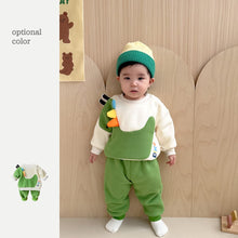 將圖片載入圖庫檢視器 2304162TG-卡通恐龍外出服兩件套