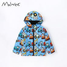 Load image into Gallery viewer, 9039SE-malwee spring and autumn handsome printed long-sleeved windbreaker jacket