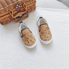 Load image into Gallery viewer, 110801AC- Spring and Autumn New Cartoon Slip-on Soft-soled Canvas Shoes