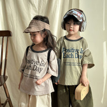 Load image into Gallery viewer, X83629SE-Children's summer cotton short-sleeved bottoming top