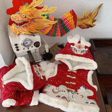 Load image into Gallery viewer, D1022154LS-Chinese style New Year baby vest Tang suit