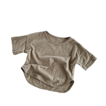 Load image into Gallery viewer, 2129SE-Summer thin bamboo cotton short-sleeved top