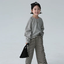 Load image into Gallery viewer, BB2440PCW-Autumn and winter Japanese style pullover sesame dot parent-child top