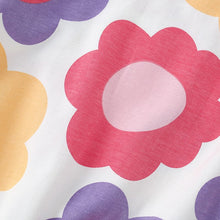 Load image into Gallery viewer, 9111TG-Autumn European and American children's casual large flower long-sleeved top + pants two-piece set