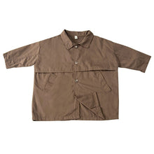 Load image into Gallery viewer, Q83051SE-Autumn Korean style large button solid color long-sleeved windbreaker jacket