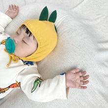 Load image into Gallery viewer, 081507LS-Baby long-sleeved dinosaur full-print baby bodysuit + hat
