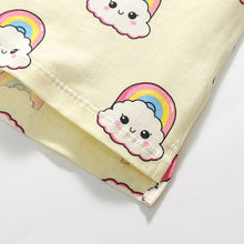 Load image into Gallery viewer, 55101SE- Summer cute colorful cloud short-sleeved top