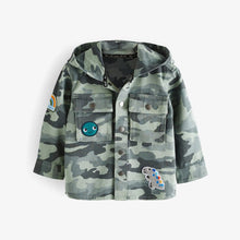 Load image into Gallery viewer, 9032SE-Autumn European and American children's hooded casual long-sleeved camouflage jacket