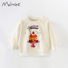 Load image into Gallery viewer, 8686SE-Autumn malwee casual round neck cake long-sleeved top