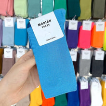 Load image into Gallery viewer, M-1605AC-Korean MARIAN Morandi color long tube socks for adults (5 pairs minimum order, can be mixed colors)