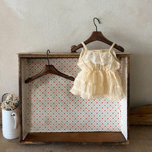 Load image into Gallery viewer, Y8413KDS-Summer vest lace waist suspender skirt