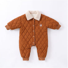 Load image into Gallery viewer, D23369LS-Fashionable newborn warm jumpsuit