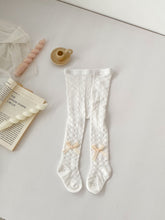 將圖片載入圖庫檢視器 W020AC-夏日褲蝴蝶結網眼褲襪