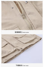 Load image into Gallery viewer, CW260879SE-春秋季格子捲邊寬鬆外套