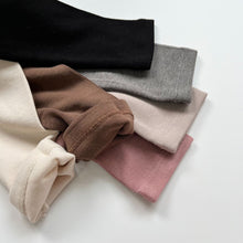 Load image into Gallery viewer, BB-2318PCW-Parent-child solid color round neck long-sleeved bottoming shirt