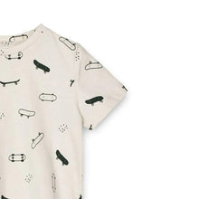 Load image into Gallery viewer, 9296SE-Summer children's casual skateboard print short-sleeved top