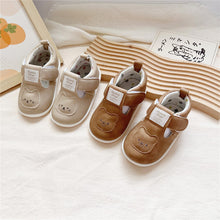 Load image into Gallery viewer, p083AC-Spring and Autumn cartoon cat children's soft sole toddler shoes