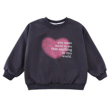 Load image into Gallery viewer, C83868SE-Boys and girls long-sleeved letter loose tops