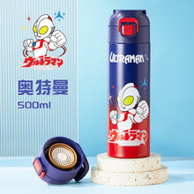 Load image into Gallery viewer, 6145AC-Cartoon 316 stainless steel portable and shatterproof children's bouncing thermos cup