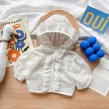 Load image into Gallery viewer, 2402415SE-Summer ultra-thin lace hooded sun protection clothing