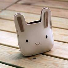 Load image into Gallery viewer, 02105AC- Korean cute children's bag PU cartoon animal with clip crossbody shoulder bag