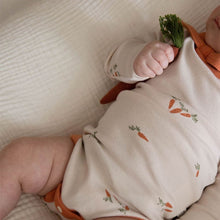 Load image into Gallery viewer, 081504LS-Autumn Carrot Print Baby Sweater + Hat