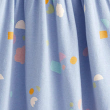 Load image into Gallery viewer, 9311DS-Summer European and American children's casual round neck short-sleeved floral dress