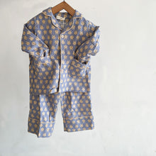 Load image into Gallery viewer, 30288JG-Spring and Autumn Korean Style Pure Cotton Brushed Pajamas Home Clothes Two-piece Set