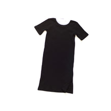 將圖片載入圖庫檢視器 285PCW-夏季坑條彈性短袖日系親子洋裝