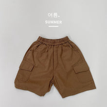 Load image into Gallery viewer, 1209PA-Japanese and Korean summer thin cotton workwear style six-point shorts