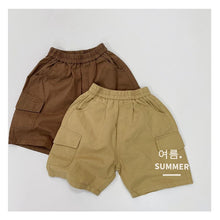Load image into Gallery viewer, 1209PA-Japanese and Korean summer thin cotton workwear style six-point shorts