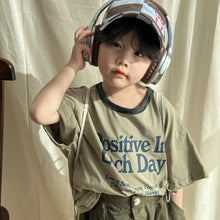 Load image into Gallery viewer, X83629SE-Children's summer cotton short-sleeved bottoming top