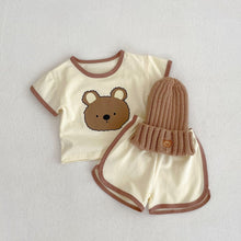 Load image into Gallery viewer, k2720TG-Infant summer top + shorts two-piece casual suit