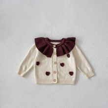 將圖片載入圖庫檢視器 86142SE-秋季韓版荷葉矮新針織外套&針織吊帶包屁