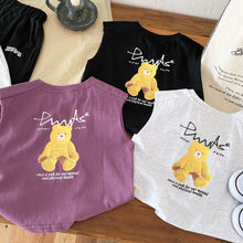 Load image into Gallery viewer, BT107TG-Summer sleeveless letter T + shorts two-piece suit