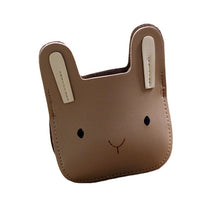 Load image into Gallery viewer, 02105AC- Korean cute children's bag PU cartoon animal with clip crossbody shoulder bag