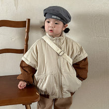 Load image into Gallery viewer, D83197SE-Winter Korean style plus velvet quilted jacket with contrasting colors