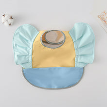Load image into Gallery viewer, 111902AC-Danish children's flying sleeve wings PU waterproof and anti-dirty bib
